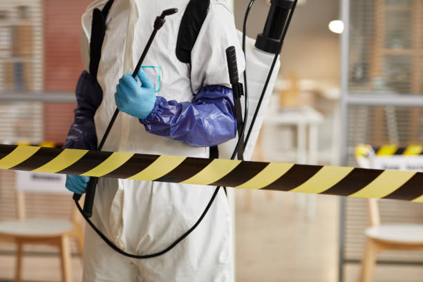 Professional Biohazard Cleanup technician working in Glen Burnie, MD